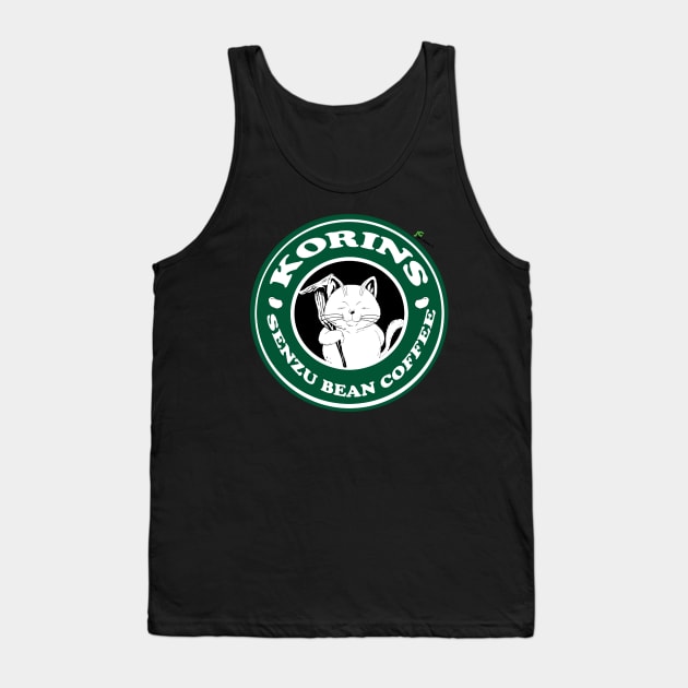 Korins Senzu Bean Coffee Tank Top by jimmygatti